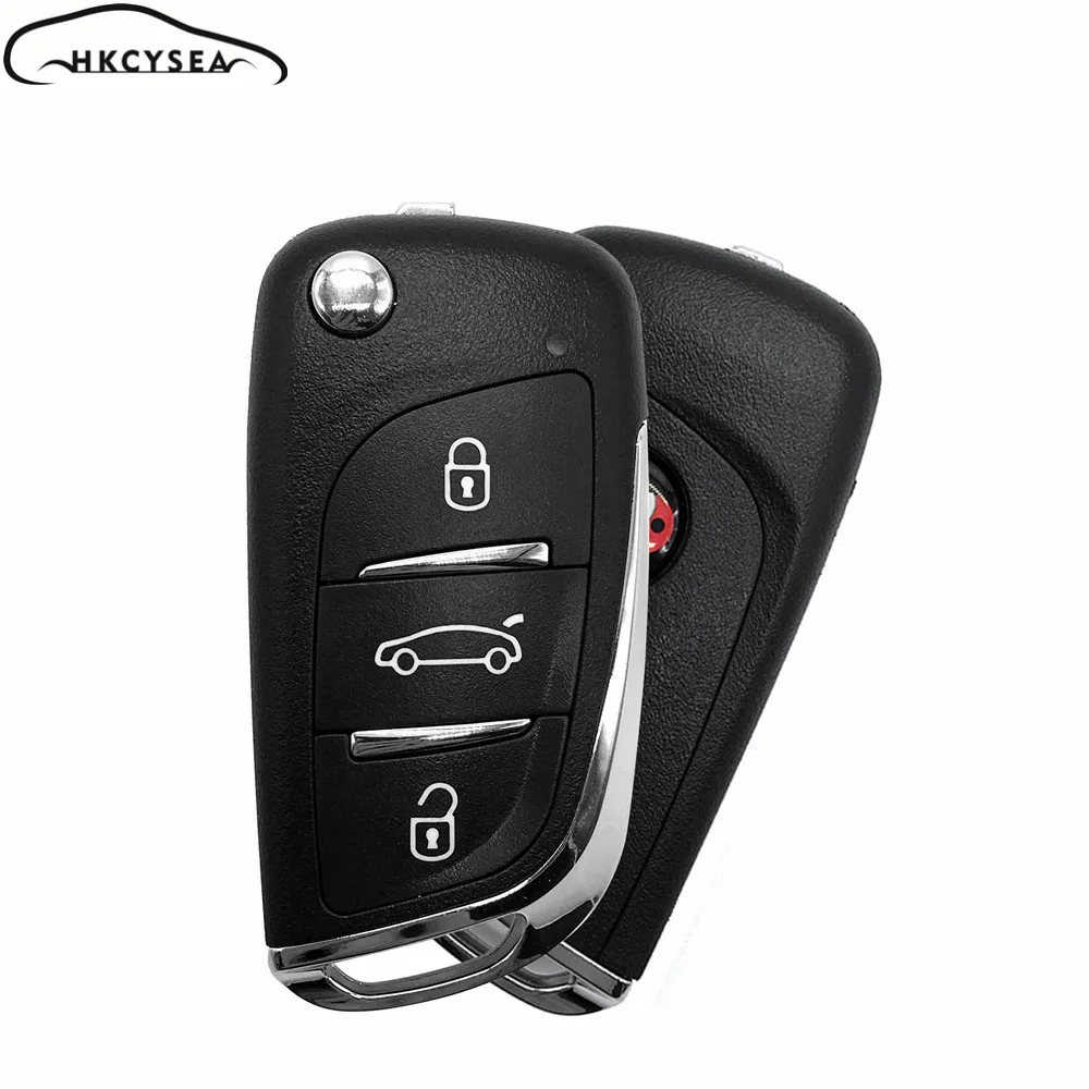 

HKCYSEA Universal JMD Remote DS Style 3 Button Multifunctional Remote Car Key for JMD Handy Baby 2 Key Programmer