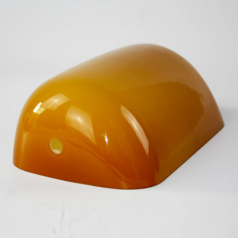  Green/Blue/Amber/White color GLASS BANKER LAMP COVER/Bankers Lamp Glass Shade lampshade - 32798318508
