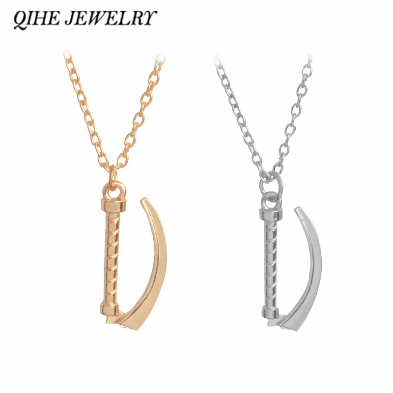 

QIHE JEWELRY Laryngoscope Pendant necklace Medical charm Medical jewelry Doctor jewelry Gift for doctor Women men necklace
