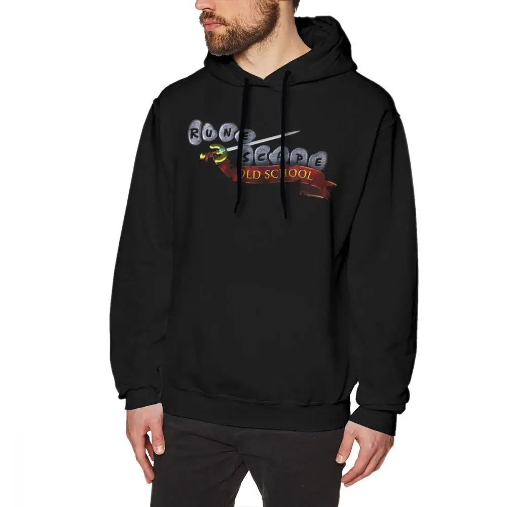 Runescape Hoodie Runescape Oldschool Logo Hoodies Cotton Black Pullover Hoodie Loose Winter Long XXL Male Popular Hoodies Runescape Hoodie Runescape Oldschool Logo Hoodies Cotton Black Pullover Hoodie Loose Winter Long XXL Male Popular Hoodies