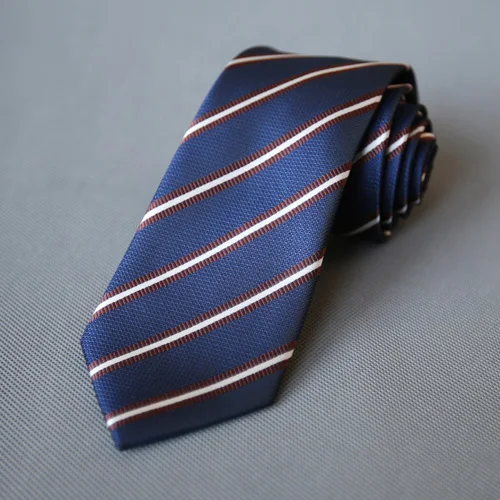 RBOCOTT мужской s Модный Полосатый 7 см галстук цветок галстук красный для свадебные галстуки формальные в горошек темно-синий шеи галстуки для мужчин бизнес - Цвет: 02
