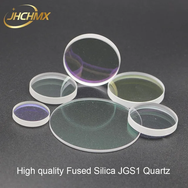 JHCHMX Laser Protective Windows/Lens Fused Silica Lens 18*2 20*2/3/4 22.35*4 30*5 27.9*4.1 36*5 37*7mm For Fiber Laser Machines 4