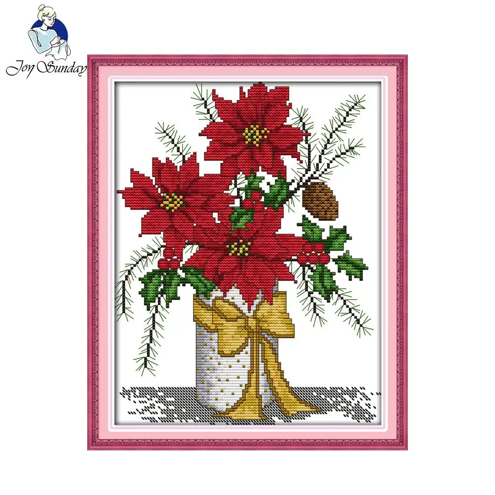 Deep Winter DIY Counted Cross Stitch Patterns Needlework embroidery