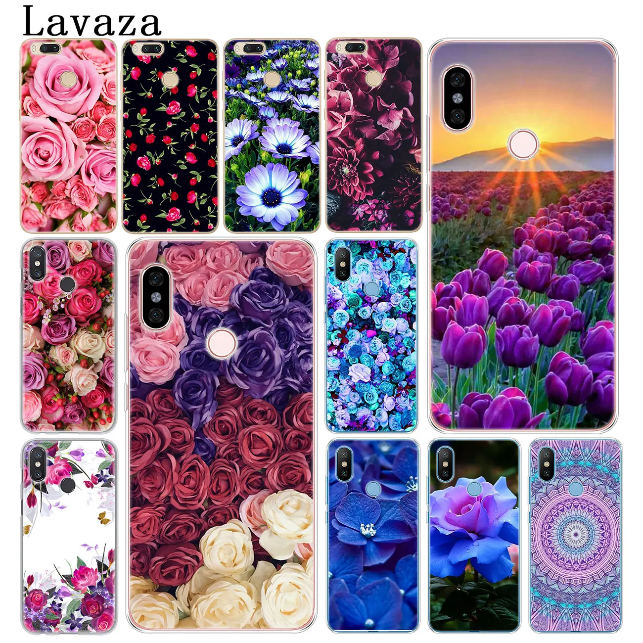 Lavaza Flowers Daisy Plants Hard Phone Case for Xiaomi Redmi K30 K20 8A 7A 5A 6A Note 8 8T 7 5 6 Pro Cover | Мобильные телефоны и