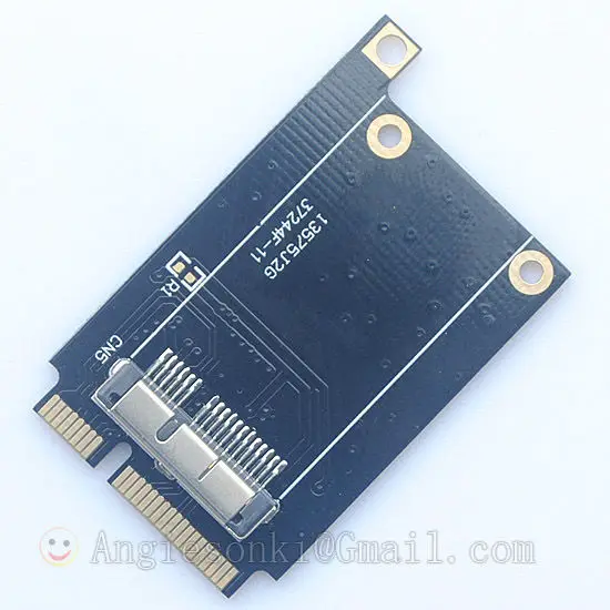 52 pin Mini PCI-E преобразует карты WI-FI адаптер для BCM94360CD/BCM94331CD/BCM94360CS2/BCM94360CSAX ноутбука сетевой