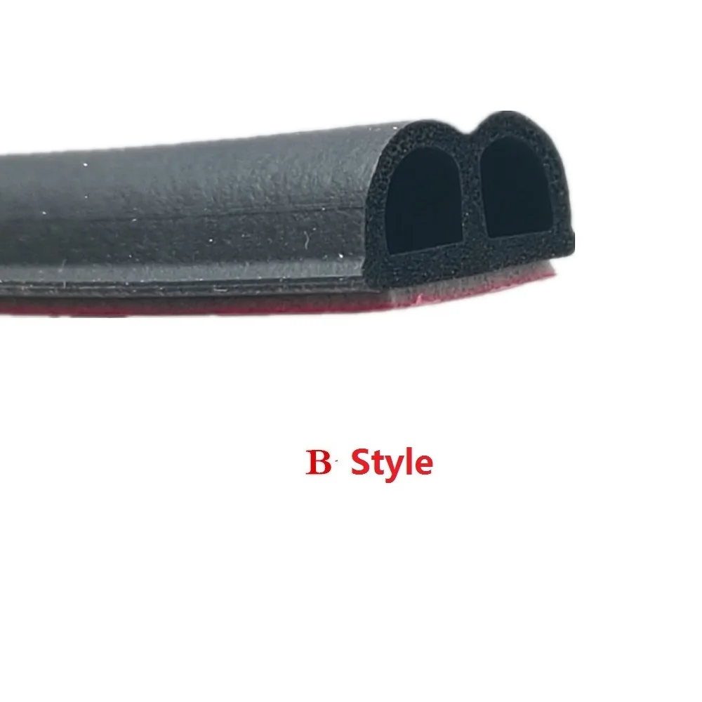 2 м D Z P B Тип клейкую ленту 3м резиновый уплотнитель автомобиля звук изоляционный уплотнитель боковой обрез Шум изоляционная лента для автомобильных дверей