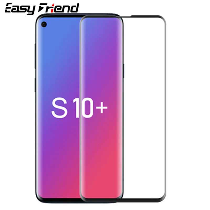 Для Samsung Galaxy S10 Plus Lite S10Plus S10Lite Защитная пленка для экрана Премиум 3D Arc Edge полное
