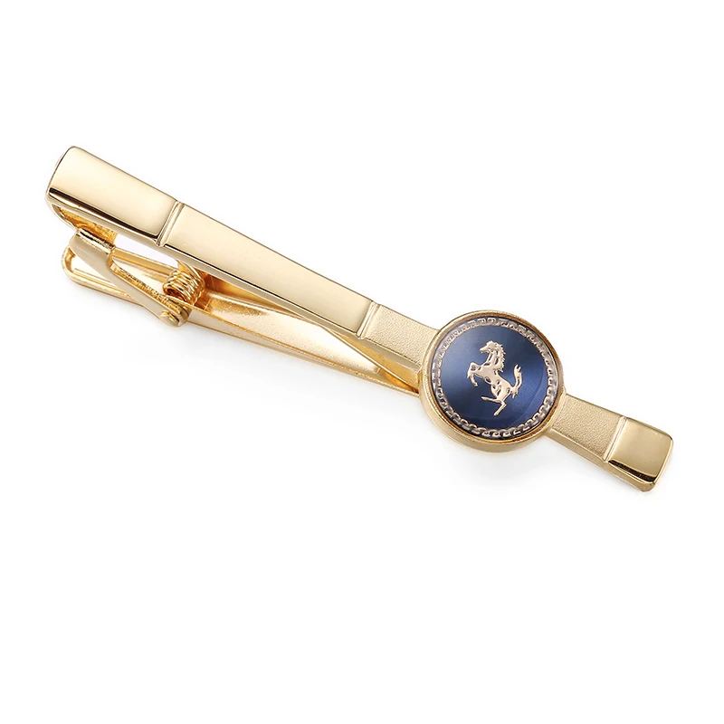 High quality fashion business tie clip brand horse tie clip men's wedding shirt tie pin accessories High quality fashion business tie clip brand horse tie clip men's wedding shirt tie pin accessories