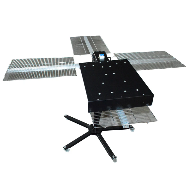 

Screen Printing Flash Dryer 1600W Rotary Ink Curing Machine with 4 Platform