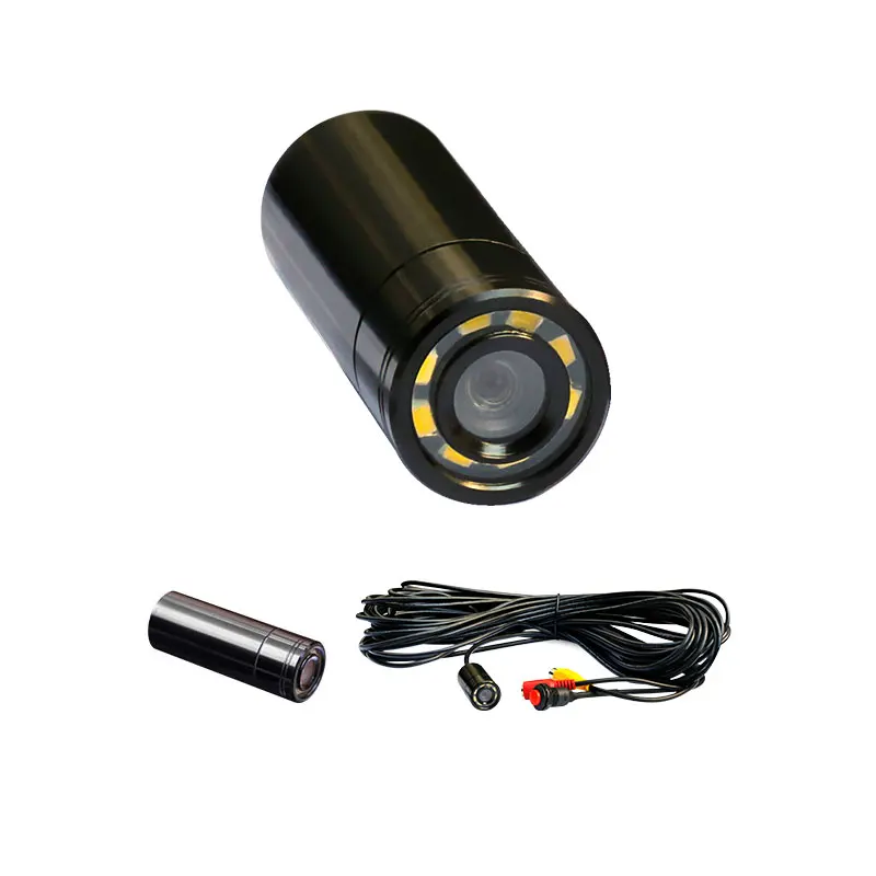 

10m Long Cable 4-24V IP68 Rate Small Size Waterproof Underwater Inspection Video Camera for Fishing/Exploring/Inspection w/Lamps