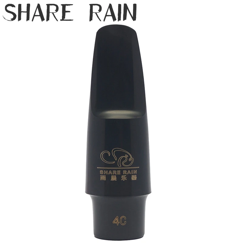 SHARE RAIN Alto Tenor саксофон пластмассовый мундштук альт Лигатура для ...