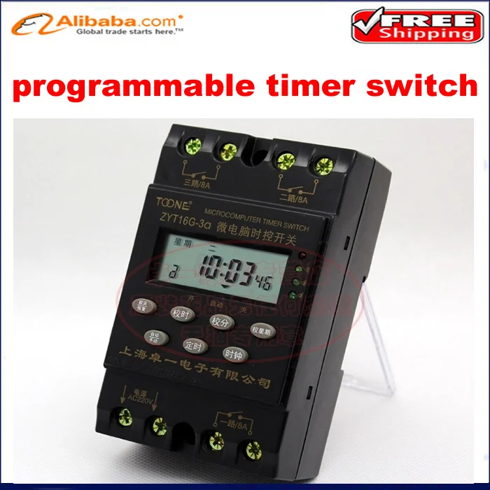 Programmierbar Timer AC110V ZYT16G-3a Multi Channel Automatisch Programm 