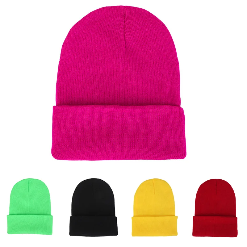 Женская вязаная Лыжная Шапка gorros hombres Теплая Зимняя шерстяная шапка унисекс