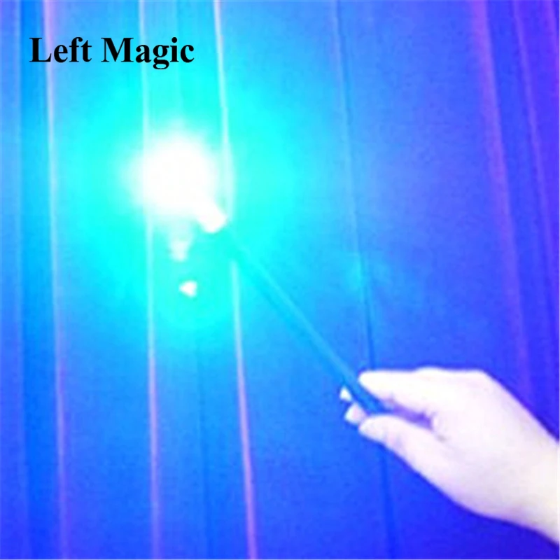 Ceny Super Flash różdżka magiczne sztuczki (biały światło czerwono niebieskie) zabawa z bliska mentalizm etap magiczne rekwizyty akcesoria Illusion zabawy G8303