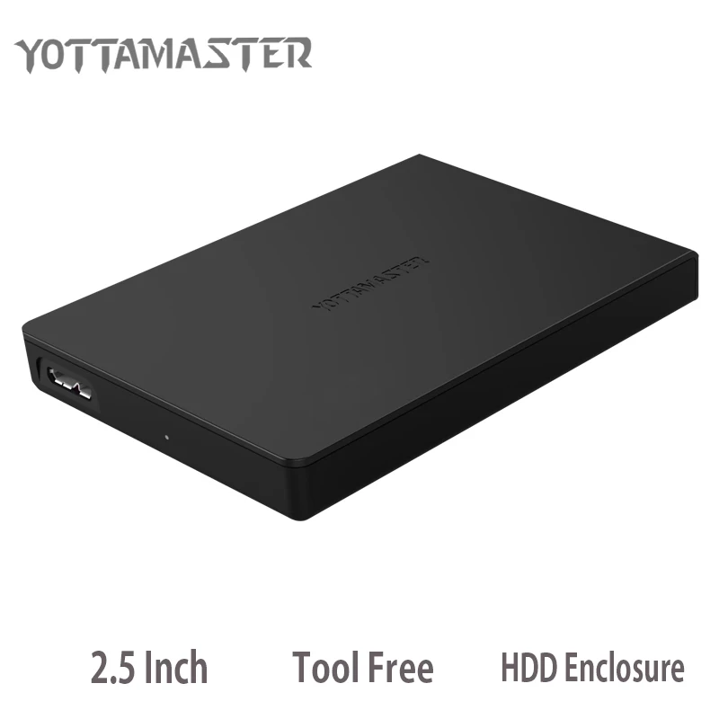 Yottamaster H2512 2 5 Inch USB3 0 To SATA3 0 6Gbps HDD Case Tool Free Hard