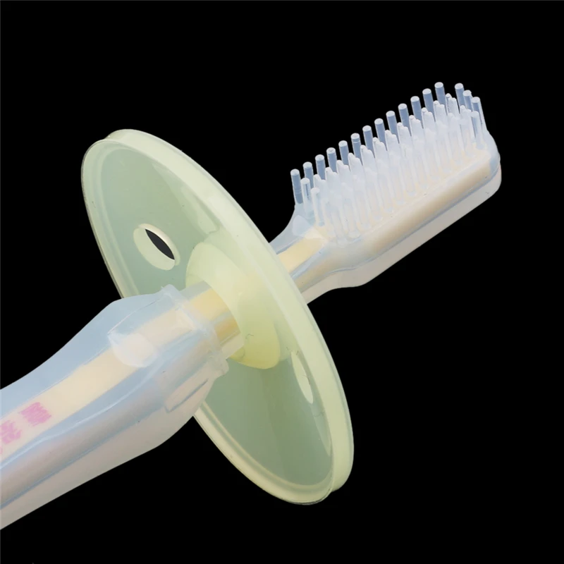 Зубная щетка для новорожденных детей, силиконовый Прорезыватель для обучения, зубная щетка для детей, щетка для ухода за зубами, детская