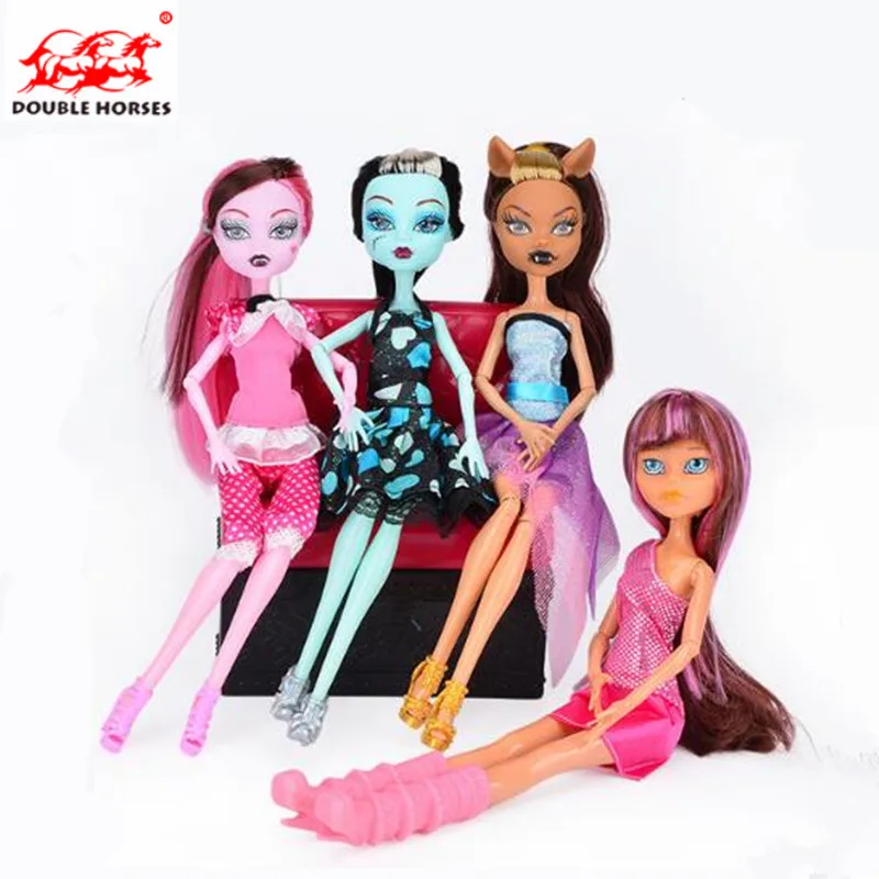 

Heigh Quality Monster Doll 28CM Doll Different Style Fashion Doll Toys birthday girl gift for barbie diy doll accessories