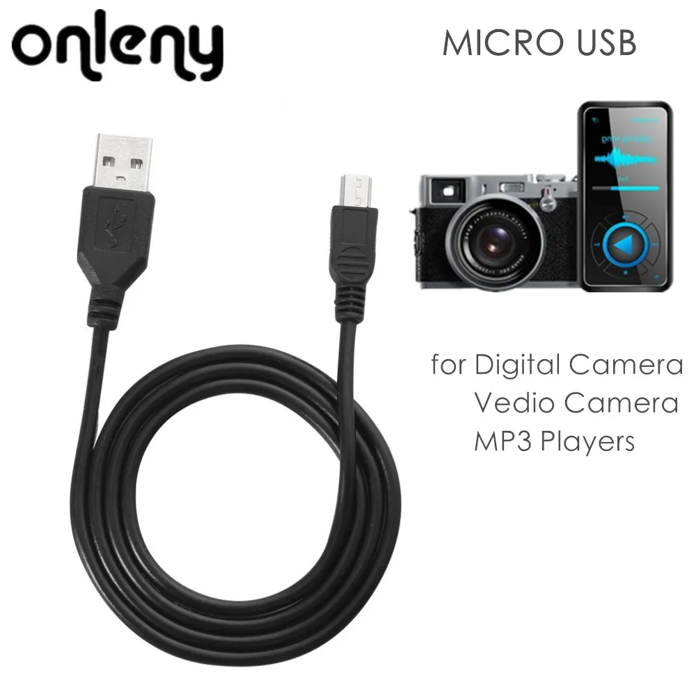 ONLENY High-Speed 80cm USB 2.0 Male A to Mini B 5-pin Charging Cable For Digital Cameras Hot-swappable USB Data Charger Cable