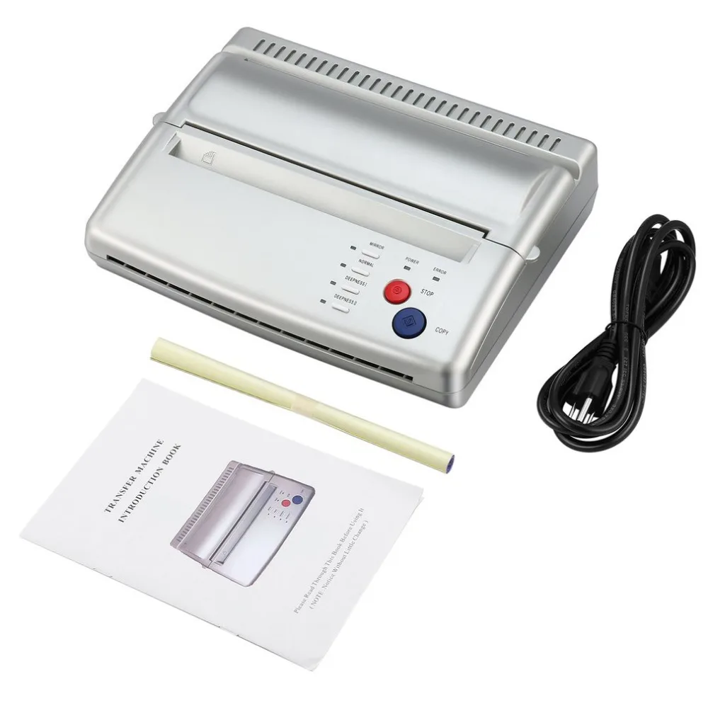 

Professional EU/US Plug Tattoo Stencil Maker Transfer Machine Flash Thermal Copier Printer Supplies Tattoo Printer Drawing