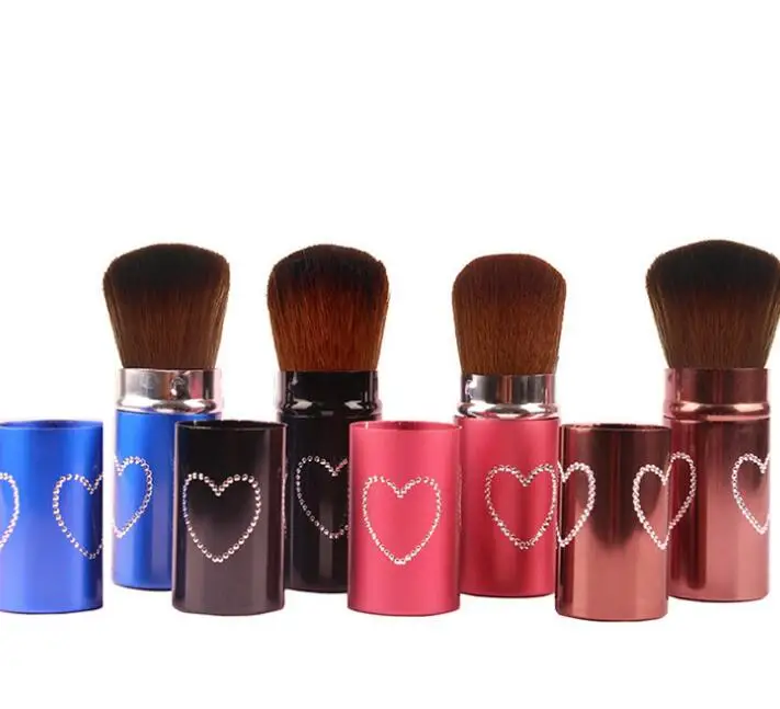 1pcs random Makeup Aluminum tube Brush Professional Cosmetic Foundation