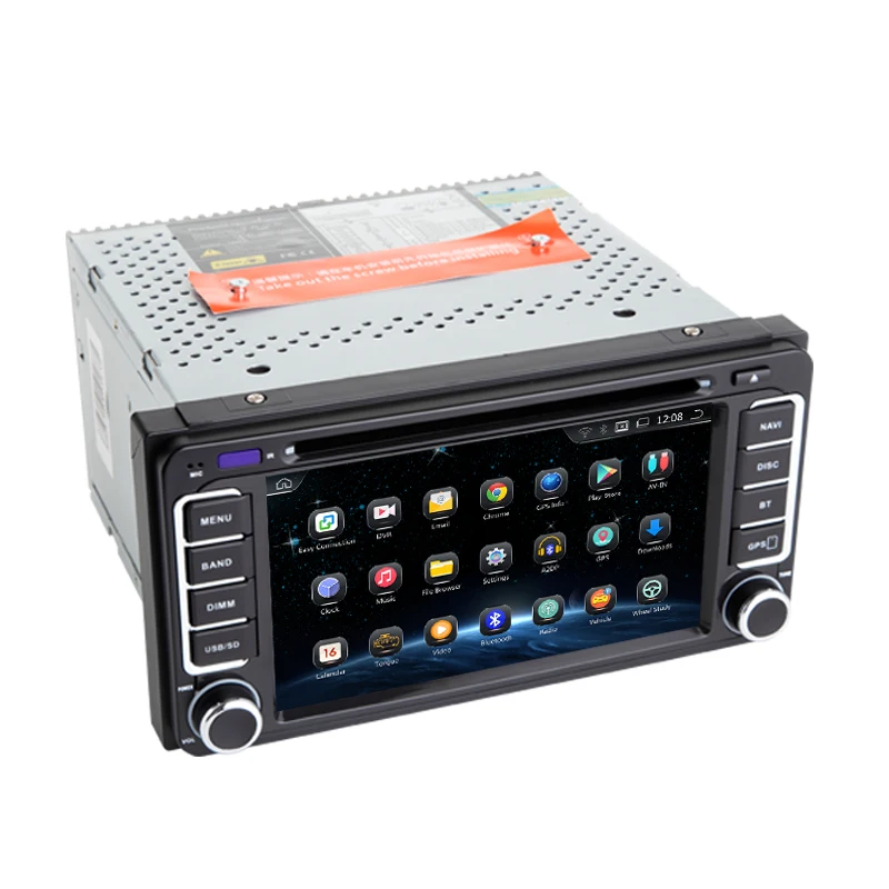 Top CarExc Android 9.0 OS Octa Core For Toyota Old Prado RAV4 Radio 2 Din Universal Car DVD Player With GPS Navigation 100mm*200mm 4