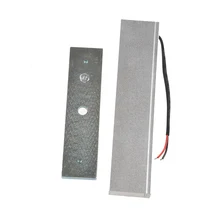 2 упаковки одной двери 12 В Электрический магнитный электромагнитный замок 180 кг(350LB) Холдинг силы для контроля доступа серебро