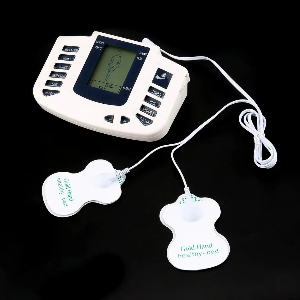 Digital Electronic Body Slimming Pulse Massage Muscle Relax Stimulator Acupuncture Therapy Machine Physiotherapy Apparatus
