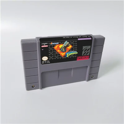 

Death and Return of Superman, The - Action Game Card US Version English Language