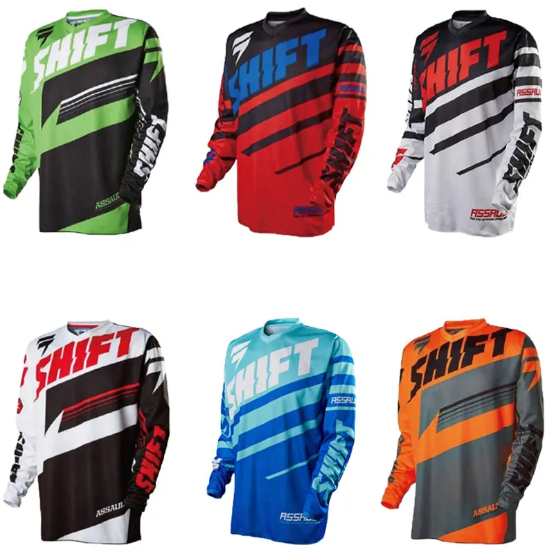 

GP Motorbike Jersey 2019 Maillot Ciclismo Hombre Verano Breathable Long Sleeve Cycling Jersey T shirts MTB Bike T Shirt Jersey