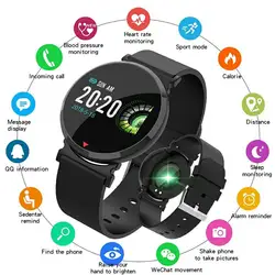 E28 Bluetooth Smart часы IP67 Водонепроницаемый монитор сердечного ритма крови Давление Для мужчин женские умные часы для IOS Android