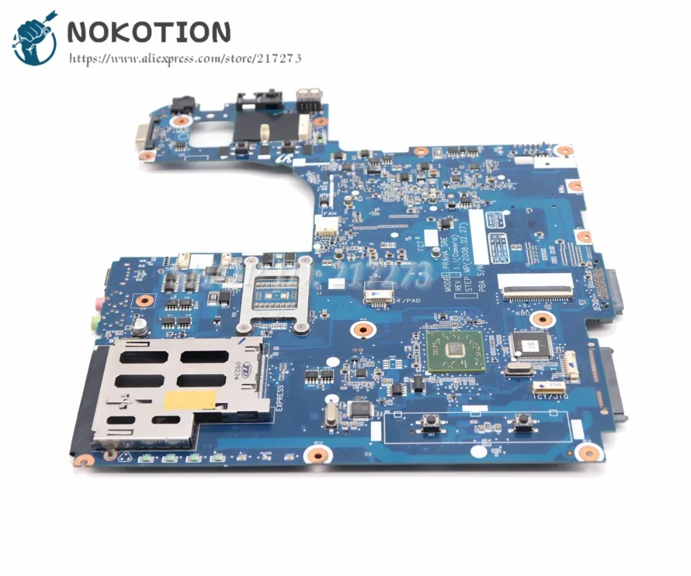 NOKOTION для samsung R60 NP-R60 Материнская плата ноутбука X2300 Графика Процессор BA92-04849A BA92-04849B BA92-04850A BA92-04850B