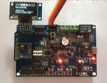 Макетная плата DA14580, модуль OLED дисплея холодного света 0,96 ''128*64 с синими буквами(China)