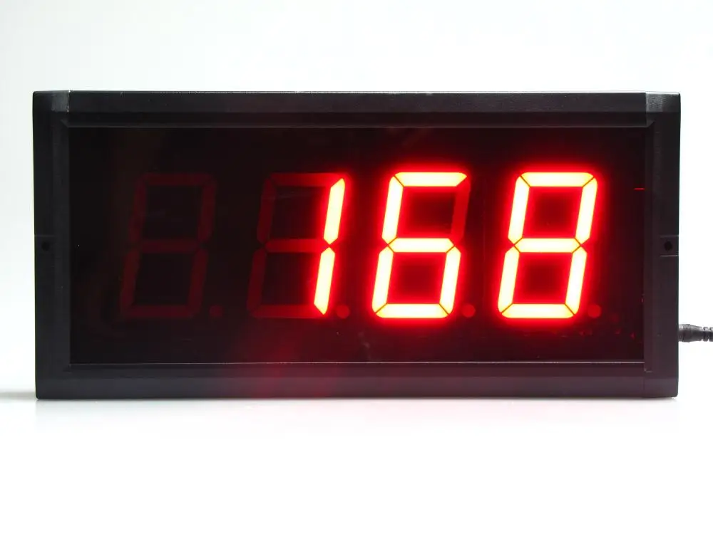 Fedex Бесплатная доставка 3 дюймовый электронный счетчик led для бега подсвечник|candle