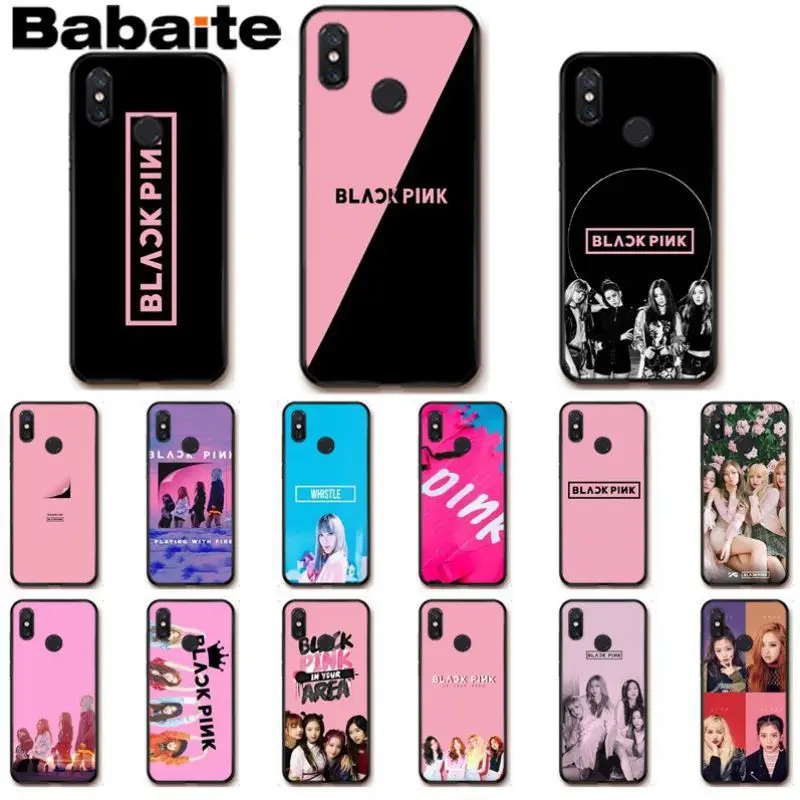

Babaite BLACK PINK BLACKPINK kpop collage Phone Accessories Case For xiaomi mi 8se 6 mi8lite note2 note3 mix2 max2 max3 cover