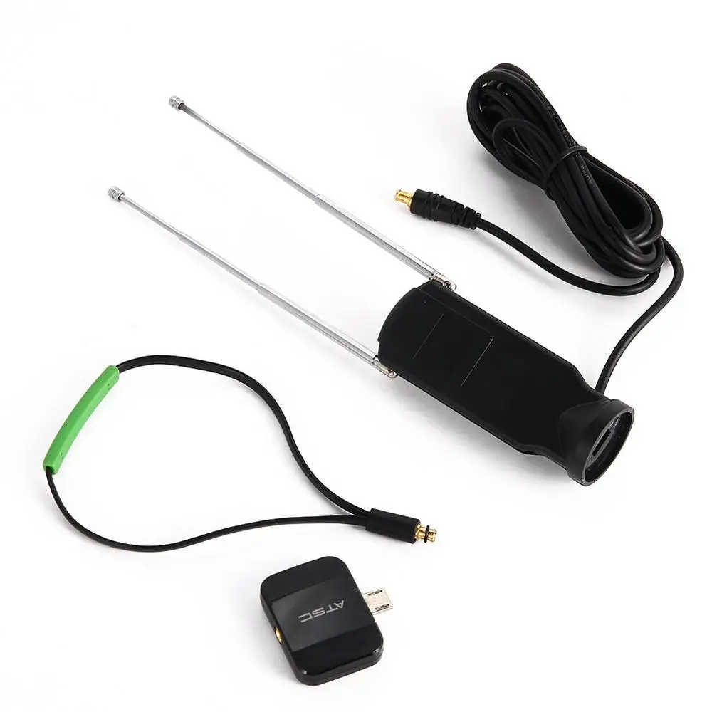 

2019 Digital DVB-T2 TV Receiver Micro USB Tuner for Android Phone or Pad with OTG DVB T2 DVB-T PAD HD TV Stick with Dual Antenna