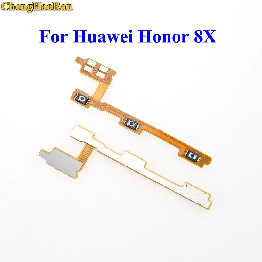 ChengHaoRan для Huawei Honor 8 lite 9 9i 6 7 note 10 V8 V9 Play V10 8X MAX Кнопка ВКЛ./ВЫКЛ. гибкий кабель