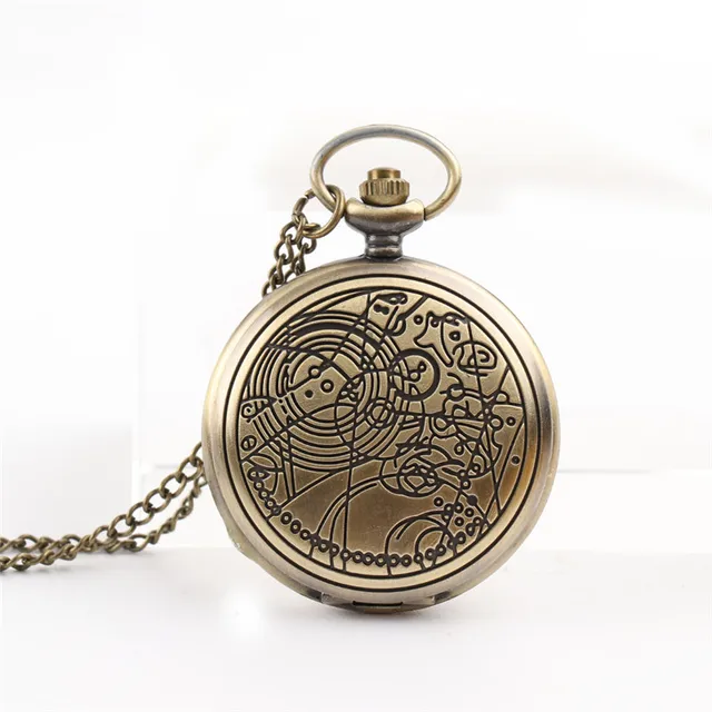 Cindiry Brand Vintage Bronze Doctor Quartz Pocket Watch Fashion Who Style Best G Cindiry Brand Vintage Bronze Doctor Quartz Pocket Watch Fashion Who Style Best G