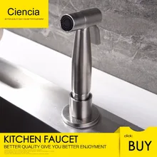 304 Нержавеющая сталь Металл кухня спрей и кран распылитель со шлангом и насадкой аксессуар для кухонной мойки