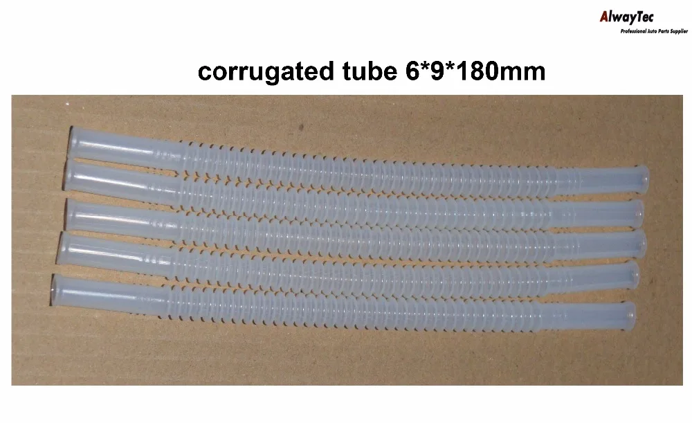 5 шт. в партии 6 мм* 9 мм* 180 мм топливный насос гофрированная трубка топливный насос гофрированная труба для автомобиля