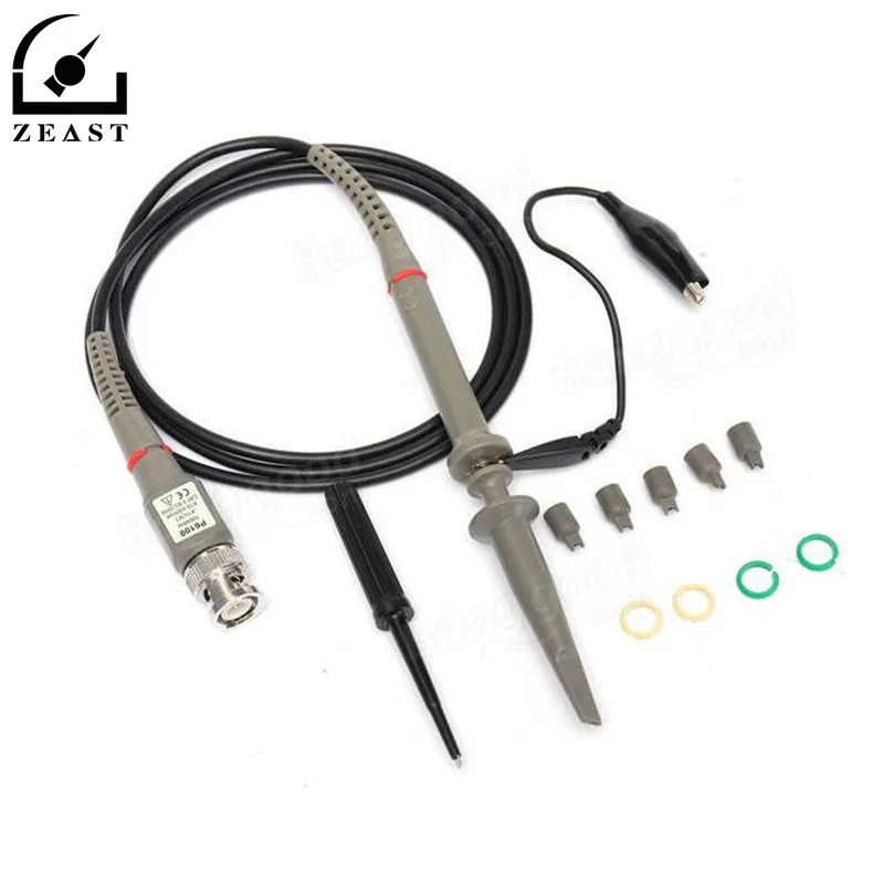 

1 Set P6100 DC-100MHz Oscilloscope Probe 100MHz Scope Clip Probe For Tektronix