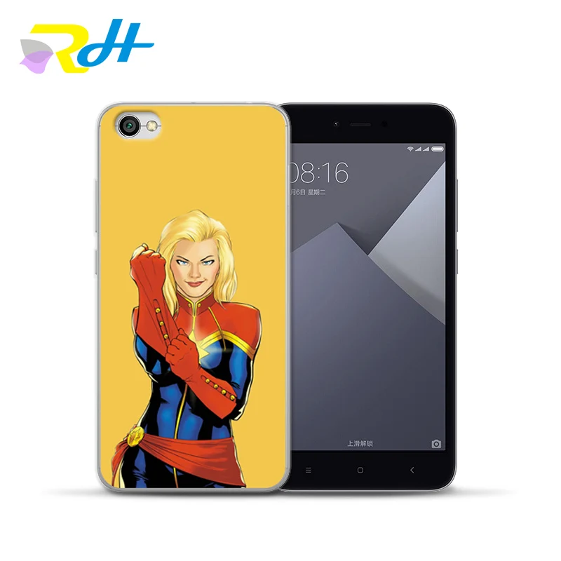 Для xiaomi A2 Coque Etui силиконовый мягкий чехол модные Captain Чехлы Marvel для mi 5X 6 8 Lite