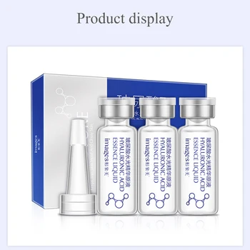 

10pcs/lot Serum Moisturizing Hyaluronic Acid Vitamins Facial moisturizing Anti Wrinkle Aging Collagen Skin Care Essence