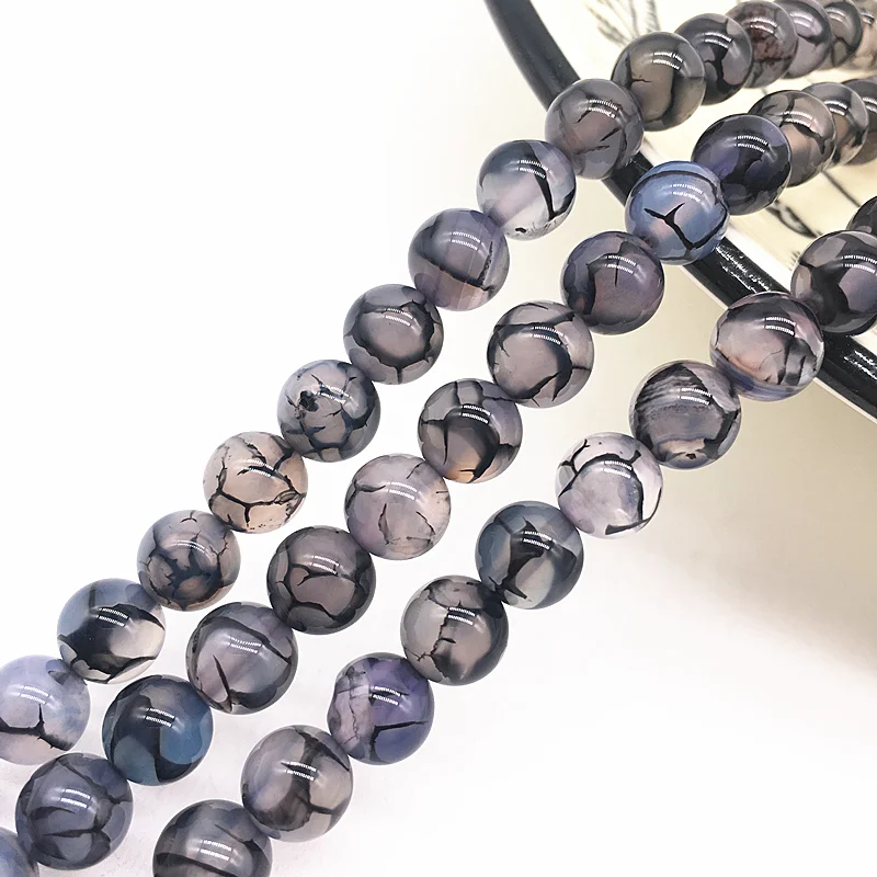 

Wholesale 6/8/10mm Natural Stone Bead Black Lava Tiger Eye Bulk Matte Loose Stone Beads For Making Bracelet Necklace Jewelry #11