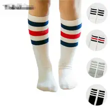 От 0 до 6 лет, брендовые полосатые спортивные детские носки для футбола хлопковые носки для малышей теплые гольфы, милые детские носки для мальчиков и девочек