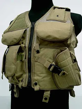 

Tactical Mesh Vest Airsoft Camouflage Men's Pockets Outdoor Hunting Fish Vest Sport Photographer Waistcoat Sleeveless Jacket