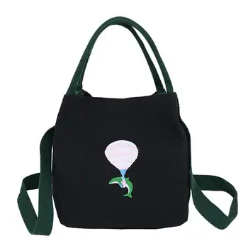 

bag women candy Casual Women Girls Mini Sling Shoulder Canvas Handbags Embroidery Crossbody Messenger tote Bags women canvas