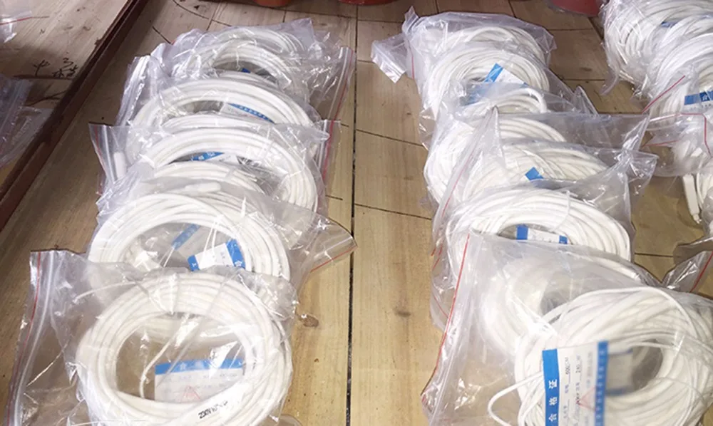 

silicon rubber heating wire silicone heater 2M 80W 220V Drain pipe defrosting heating line, fan coil heating belt, waterproof