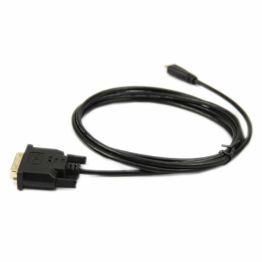 Простой DOONJIEY 0,3/1/1,8 m позолоченный Micro HDMI/DVI 24+ 1Pin Кабель-адаптер для HDTV