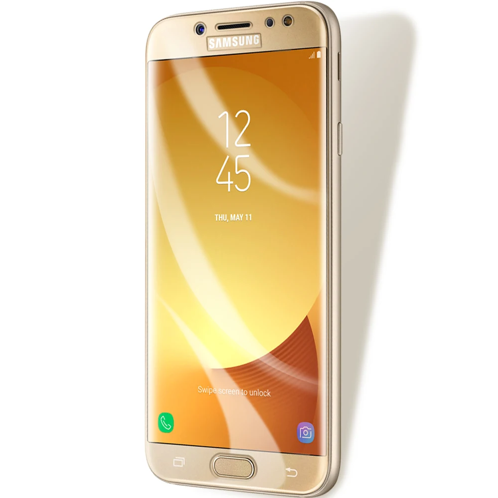 Glass-Film-For-Samsung-Galaxy-J5-2017-Screen-Protector-Phenvel-Full-Cover-3D-Film-For-Galaxy