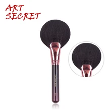 Artsecret Fan#210 косметическая пудра для макияжа, кисти, инструменты, мягкие синтетические волосы, лазерный логотип, розовый алюминий, наконечник, деревянная ручка